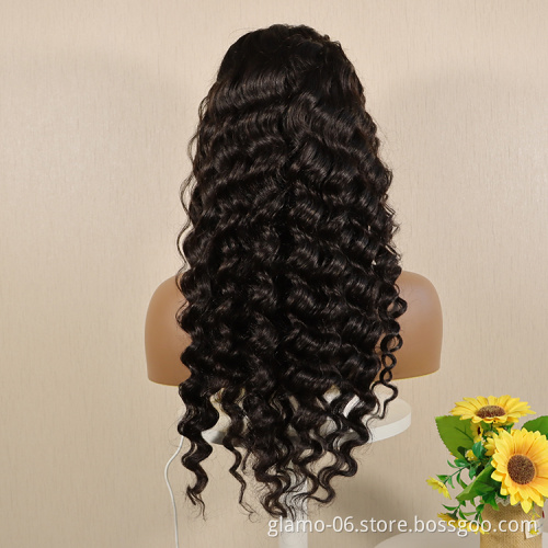 Annione human hair wigs Unprocessed Original Real Human long wigs lace front Cuticle Aligned Wigs